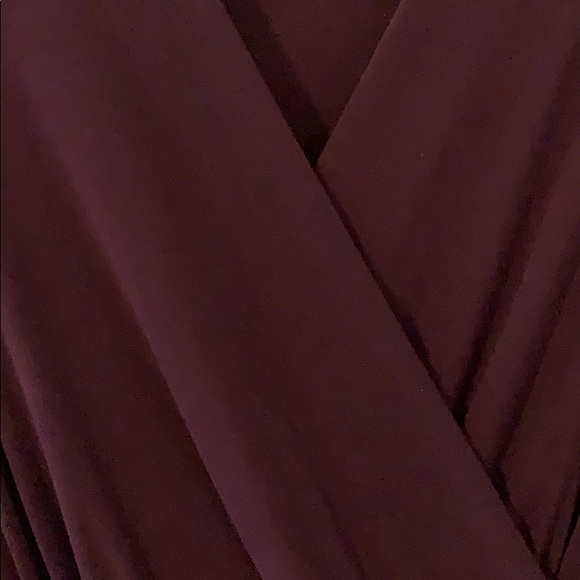 Burgundy Maxi Dress - Picture 4 of 4